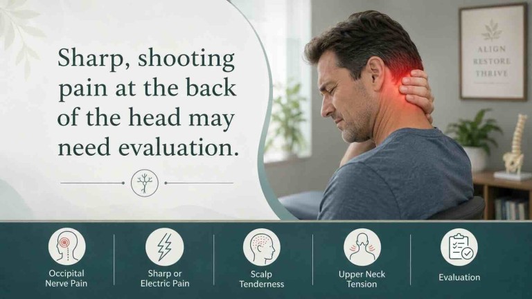 Sharp Pain at the Back of Your Head? Understanding Occipital Neuralgia in Roseville